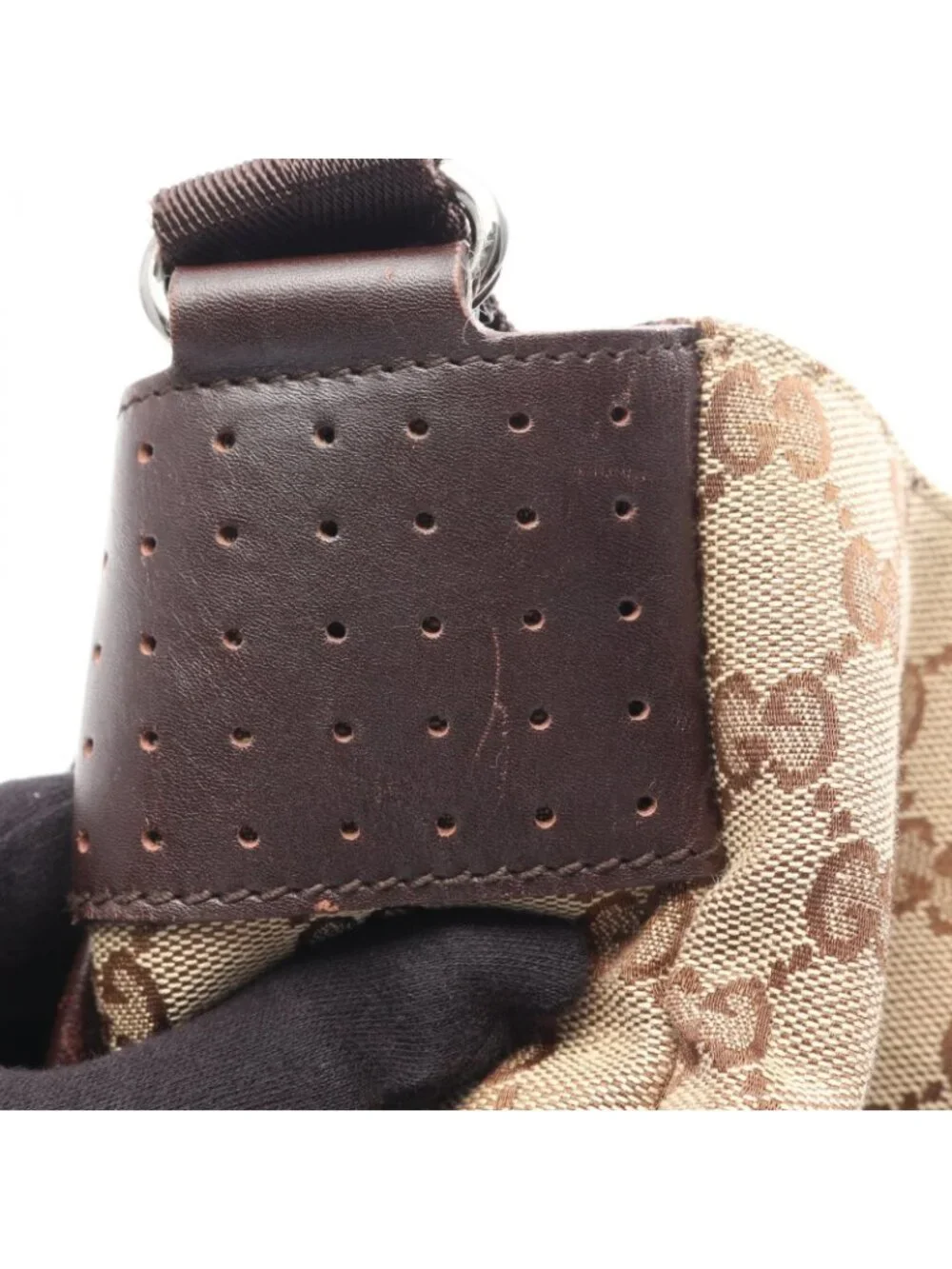 Gucci Shoulder Bag GG Canvas Beige Brown - Picture 6 of 13